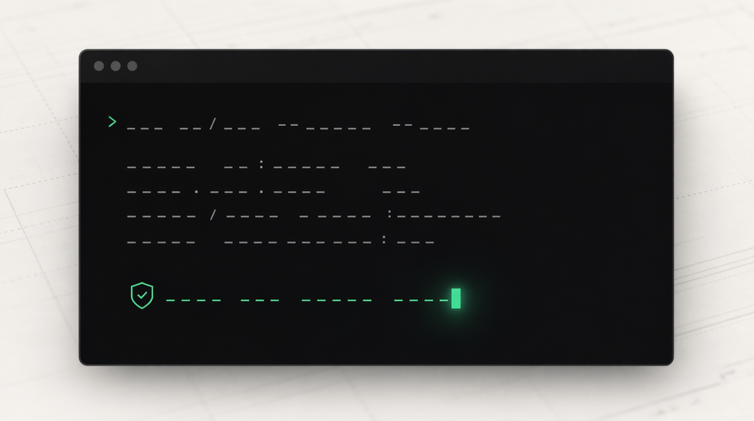 Benchlist CLI, a terminal running a benchmark submission